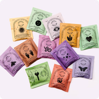 7 Chakren Geschenkbox 7 Schokoladentäfelchen chakra Balance