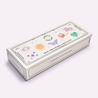 7 Chakren Geschenkbox 7 Schokoladentäfelchen chakra Balance