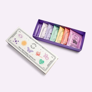 7 Chakren Geschenkbox 7 Schokoladentäfelchen chakra Balance