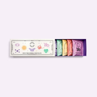 7 Chakren Geschenkbox 7 Schokoladentäfelchen chakra Balance