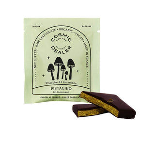 7 Chakren Geschenkbox 7 Schokoladentäfelchen Pistachio