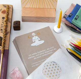 Achtsamkeitsmeditation: 3 Sets für mehr Achtsamkeit