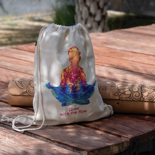 Jutebeutel Rucksack aus Bio Baumwolle