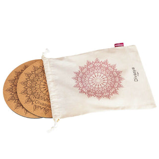 Yoga Knie Pads aus Naturkautschuk & Kork Knieschoner