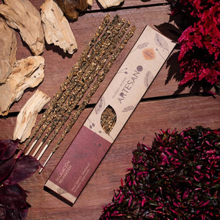 Palo Santo Räucherstäbchen mit Sandelholz
