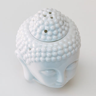 Wellness Geschenk Duftlampe Buddha Kopf