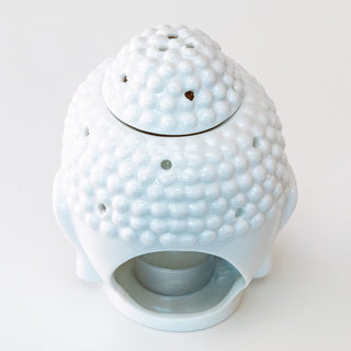 Wellness Geschenk Duftlampe Buddha Kopf