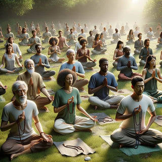 Mantra bei der Meditation mit Mala Kette