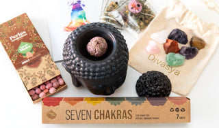 Spirituelle Geschenke Chakra Meditation Set