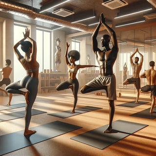 Typische Asana im Yoga