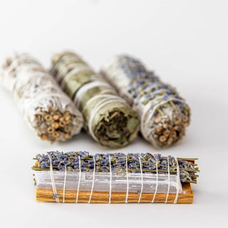 Räucherbündel weißer Salbei Palo Santo