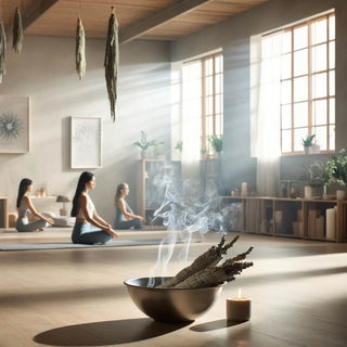 Weißer Salbei Räuchern Räuchern Yoga