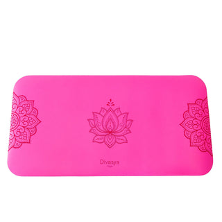 Yoga Pad Naturkautschuk pink