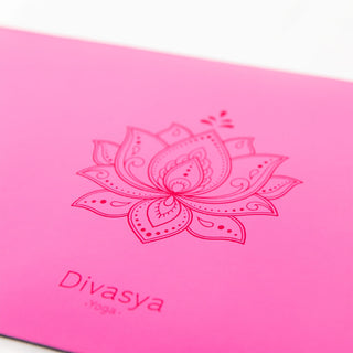 Yoga Pad Naturkautschuk pink