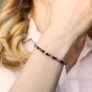 Yoga Armband Turmalin Armband echte Edelsteine