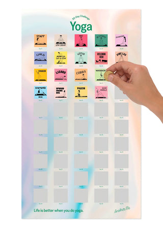 Yoga Poster englisch