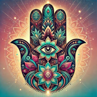 yoga symbol hamsa hand