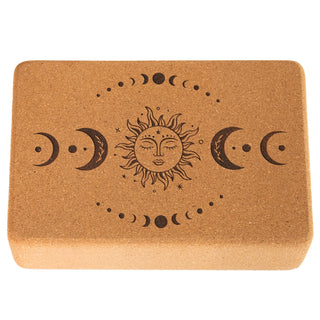 Yoga Block nachhaltig lasergravur