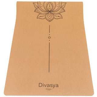 Yogamatte Kork Lotus