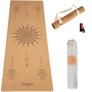 Yogamatte Kork Naturkautschuk