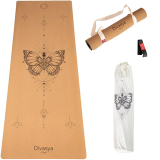 Yogamatte Kork Naturkautschuk