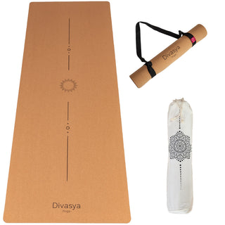 Yogamatte Kork Pure Alignment
