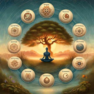 Samadhi achtgliedriger Weg im Yoga