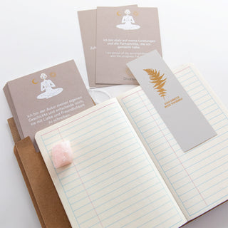 Affirmationskarten Set mit Bullet Journal