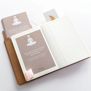 Affirmationskarten Set mit Bullet Journal