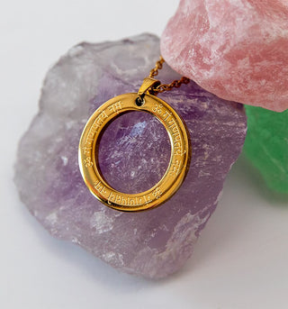 Ganesha Mantra Kette gold