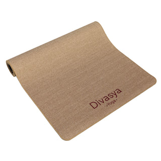 yogamatte jute Naturkautschuk pure