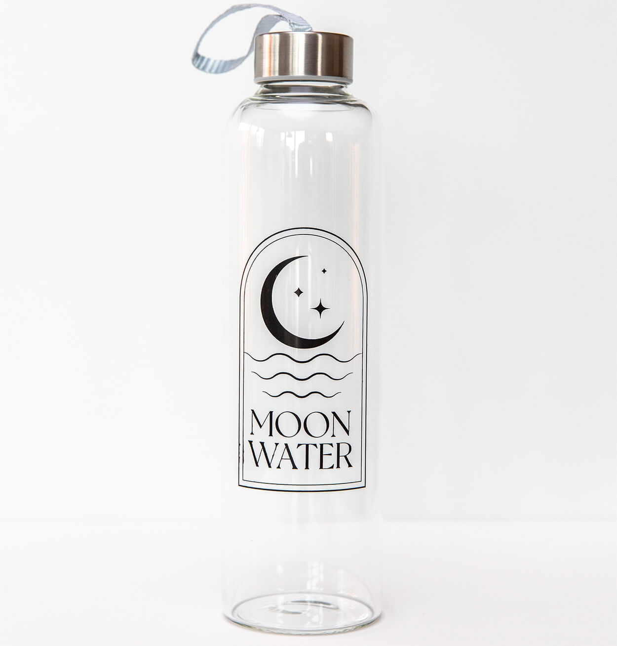 mondwasser aufbewahren Mondwasser herstellen mit Trinkflasche aus Glas