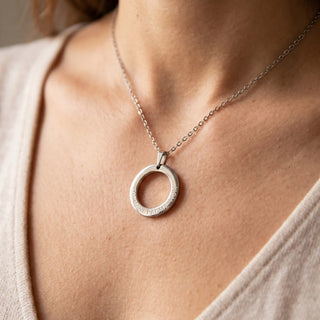 Om mani padme hum mantra silber