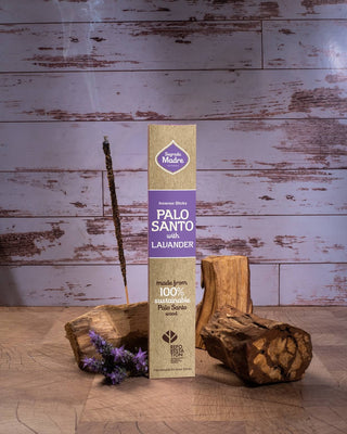 Palo Santo Räucherstäbchen mit Lavendel