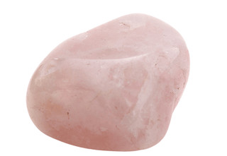 Rosenquartz Edelstein kristall rosa