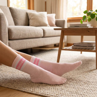 Socken mit Yoga-Motiv in 2 Varianten: Inhale Exhale | Namasté