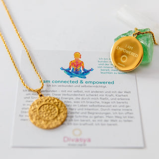 spirituelle kette mit mandala empowered