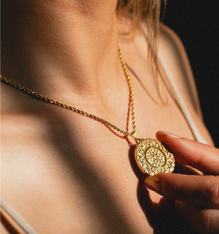 Spiritueller Schmuck Yoga Schmuck Mandala Anhänger