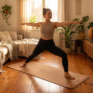 Leichte Kork Yogamatte: rutschfest, dämpfend & nachhaltig | Pure