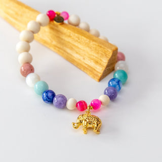 yoga armband yoga schmuck goldener elefant