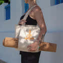 Sac à Bandoulière Pour Tapis De Yoga - Imprimé Décoratif, Grande Capacité, Polyvalent - 3