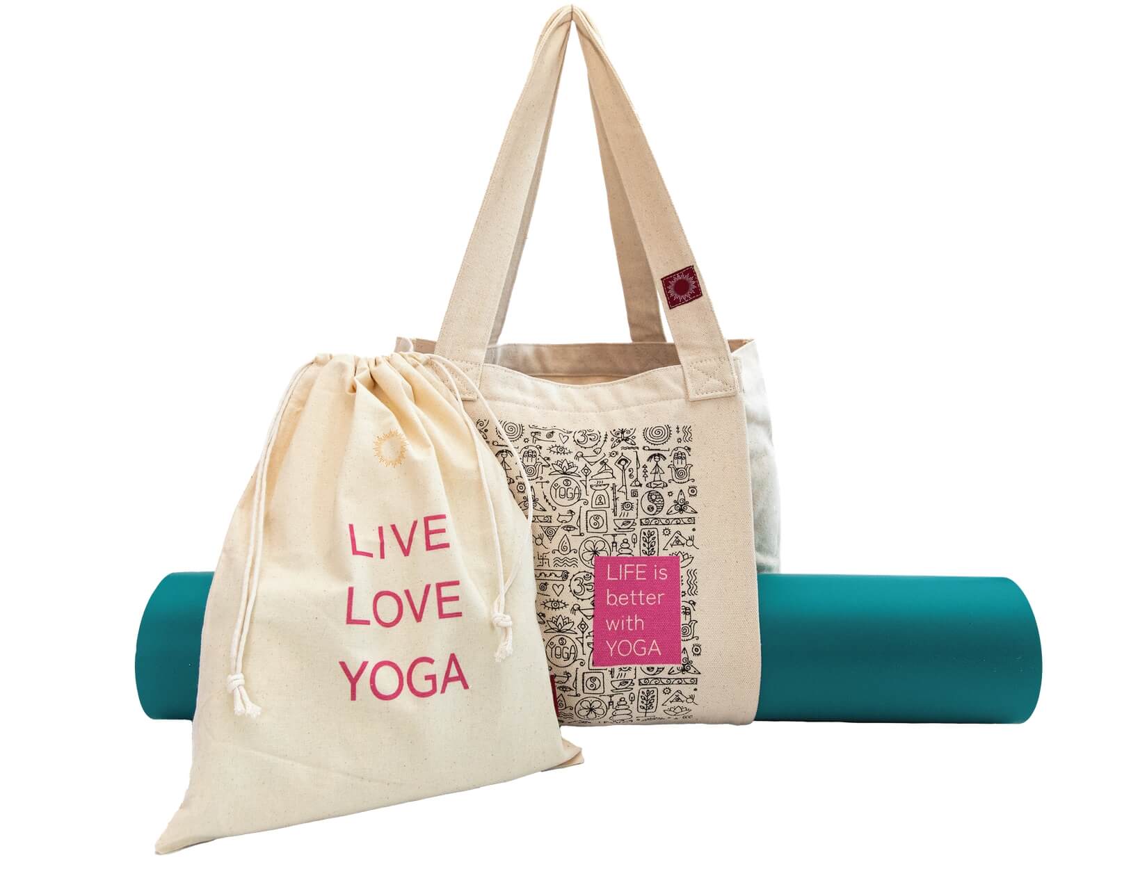 Yoga bag for yoga mat and accessories - Divasya-Yoga