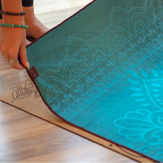 yoga Handtuch rutschfest mattenauflage