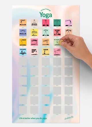 Yoga poster englisch