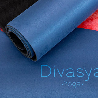 Yogamatte Naturkautschuk Mikrofaser Rainbow Yogi