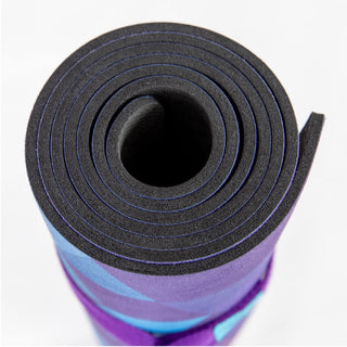 Yogamatte Naturkautschuk nachhaltig Mikrofaser rutschfest Chakra