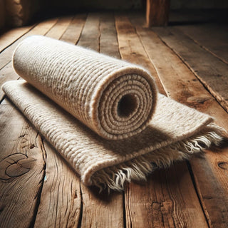 Yogamatte aus Baumwolle