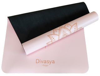 Yogamatte rutschfest pastell pink