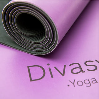 Tappetino yoga antiscivolo in gomma naturale con superficie grip giapponese