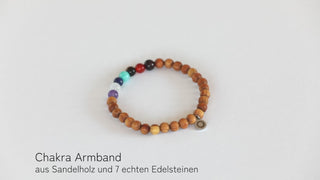 Chakra Armband 7 echte edelsteine